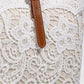 Sac à épaule en dentelle vintage – Sac crossbody élégant pour toutes les occasions 🤍