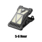Luminaire à détecteur de mouvement clipable et solaire