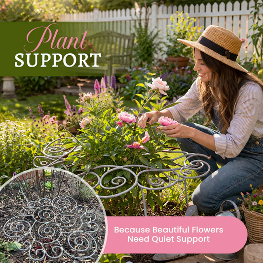 Cadre de support pour fleurs lourd