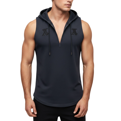 👕 -50 % 💪 Sweat à capuche sans manches pour homme (type débardeur)