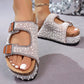 👠 Mules scintillantes pour l'été : semelle ergonomique et éclat brillant ⭐
