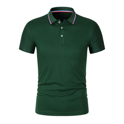 Chemise homme à manches courtes et col, coupe classique