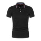 Chemise homme à manches courtes et col, coupe classique