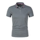 Chemise homme à manches courtes et col, coupe classique