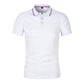 Chemise homme à manches courtes et col, coupe classique