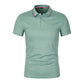 Chemise homme à manches courtes et col, coupe classique