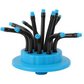 Arroseur de jardin flexible avec 12 buses – réglable et arrosage uniforme – idéal pour pelouse, parterres et plantes 💧🌱