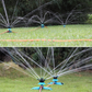 Arroseur de jardin flexible avec 12 buses – réglable et arrosage uniforme – idéal pour pelouse, parterres et plantes 💧🌱