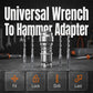 Adaptateur universel pour transformer une clé en marteau