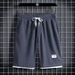 Short homme tricot gaufré avec cordon de serrage