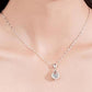 💧Collier Cœur Goutte Scintillant ✅ Pierre Mobile & Éclat Élégant | Cadeau Raffiné 💞 -50% AUJOURD’HUI 🔥