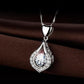 💧Collier Cœur Goutte Scintillant ✅ Pierre Mobile & Éclat Élégant | Cadeau Raffiné 💞 -50% AUJOURD’HUI 🔥