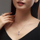 💧Collier Cœur Goutte Scintillant ✅ Pierre Mobile & Éclat Élégant | Cadeau Raffiné 💞 -50% AUJOURD’HUI 🔥