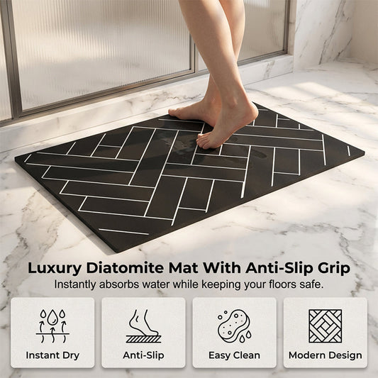 🧽 Paillasson ultra-absorbant – Pour l'intérieur et séchage rapide ✨