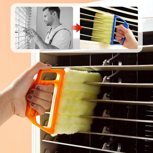 🔥 Vente Flash 🔥 Brosse Nettoyante 7 Doigts pour Stores & Fenêtres – Fibres Anti-Poussière ⚡✨