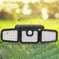 💡 50% DE RÉDUCTION! ☀️ Applique Murale Solaire à 3 Têtes avec Capteur – Éclairage Automatique, Étanche & Idéale Pour Jardin, Entrée & Garage 🏠