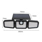 💡 50% DE RÉDUCTION! ☀️ Applique Murale Solaire à 3 Têtes avec Capteur – Éclairage Automatique, Étanche & Idéale Pour Jardin, Entrée & Garage 🏠