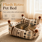 Canapé-lit chaud pour chiens et chats – Coussin de couchage douillet pour toutes les saisons