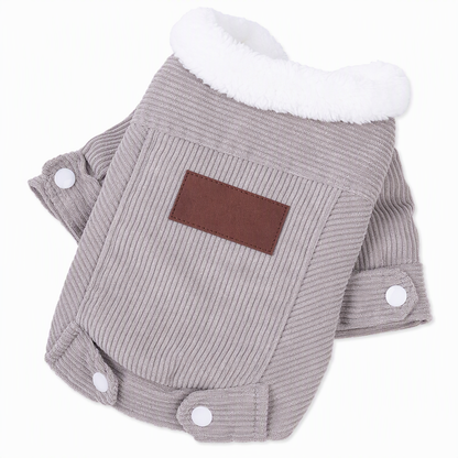 Gilet chaud en polaire imitation peau de mouton pour animaux – Vêtement épais doublé de polaire pour chiens et chats (automne-hiver)