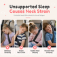 🚗Cartoon Animal Car Sleeping Pillow for Kids and Adults Back Seat Travel Hug Cushion and Seat Belt Neck Protector for Long Distance Rides