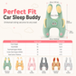 🚗Cartoon Animal Car Sleeping Pillow for Kids and Adults Back Seat Travel Hug Cushion and Seat Belt Neck Protector for Long Distance Rides