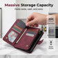 2-in-1 Magnetic PU Leather Wallet Case