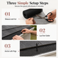 🍂 Reinforced Plastic Gutter Guard Mesh Roll – 15cm x 6m 🏠✨