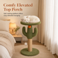 🌵 Arbre à Chat en Sisal « Cactus » – Griffoir, Niche & Plateforme de Jeu 🐱✨
