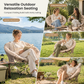⛺ Chaise « lune » portable : rembourrage de 5 cm, forme enveloppante, pliable